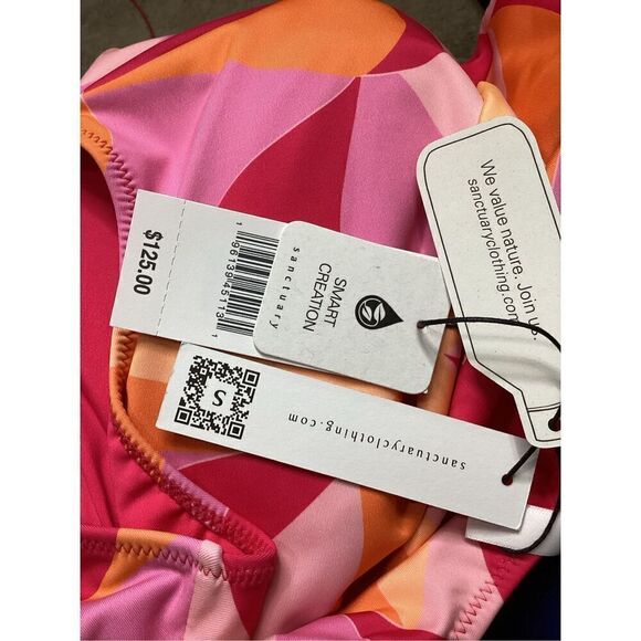 New. Sanctuary colorful Geometric one piece. Small. Retails $125 - Picture 8 of 8